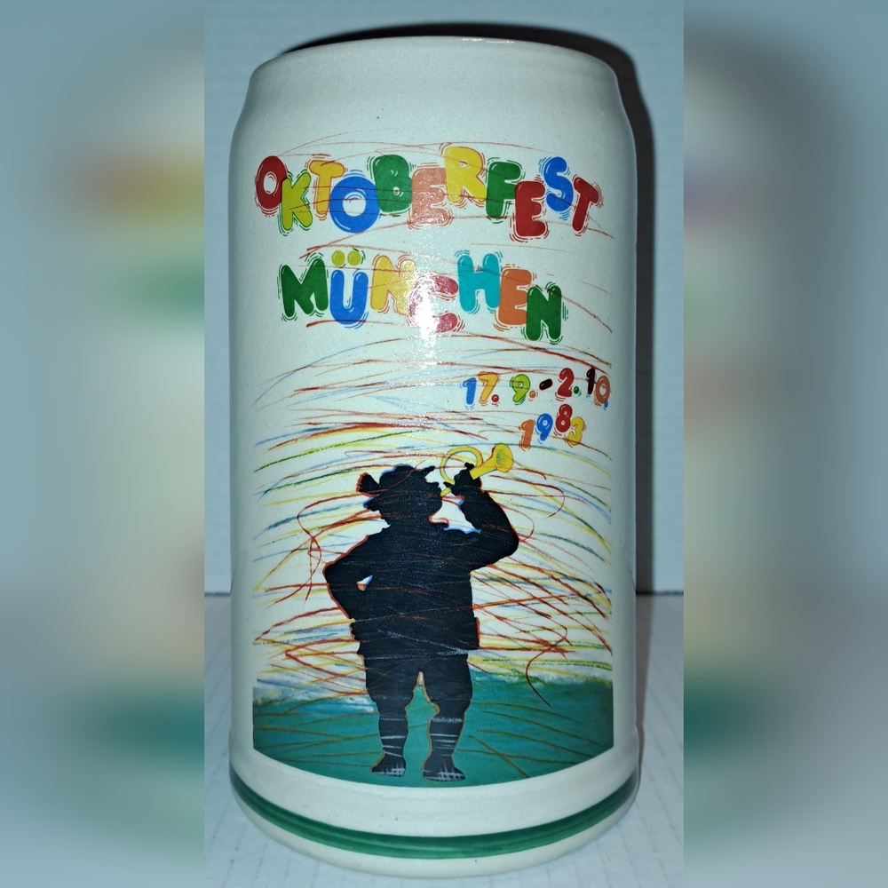 Vintage Oktoberfest Munchen 1983 Rastal Beer Stein Mug